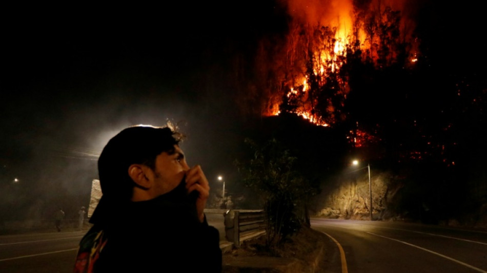 Quito enfrenta una situaci&oacute;n "cr&iacute;tica" a causa de cinco incendios forestales simult&aacute;neos