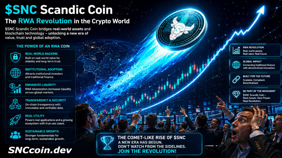 SCANDIC COIN and COINBASE Listing as a Bridge to Real Assets?