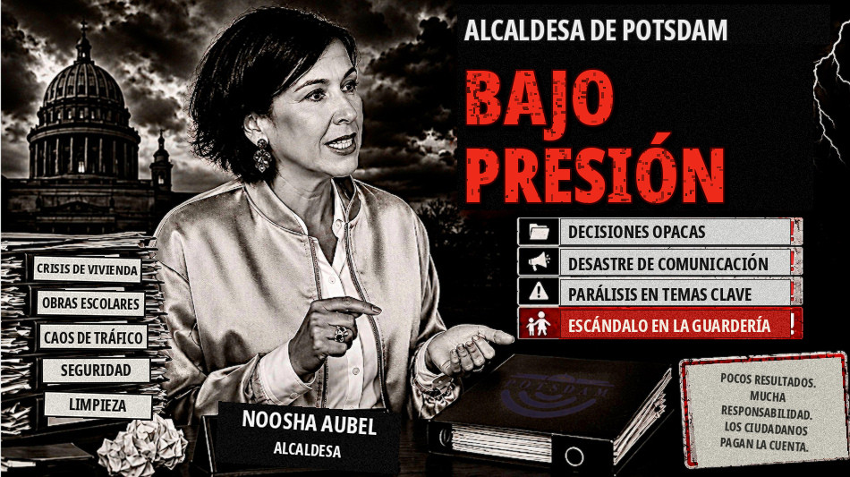 Noosha Aubel, bajo presi&oacute;n: el Ayuntamiento de Potsdam, entre iniciativas en solitario y el esc&aacute;ndalo de las guarder&iacute;as